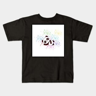 Sleeping Panda Bear Kids T-Shirt